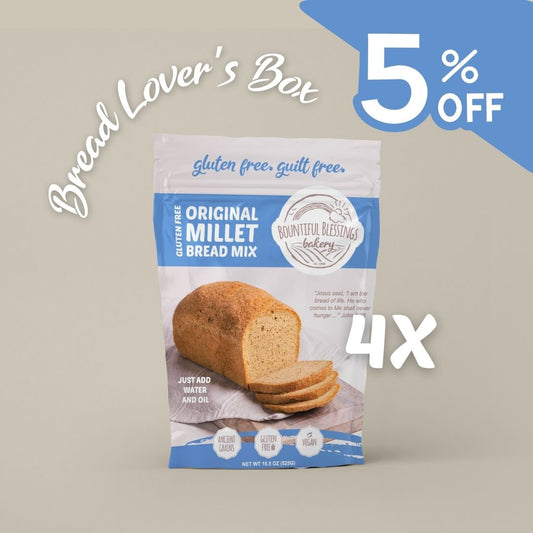Gluten Free Bread Lovers Box (Pack of 4)