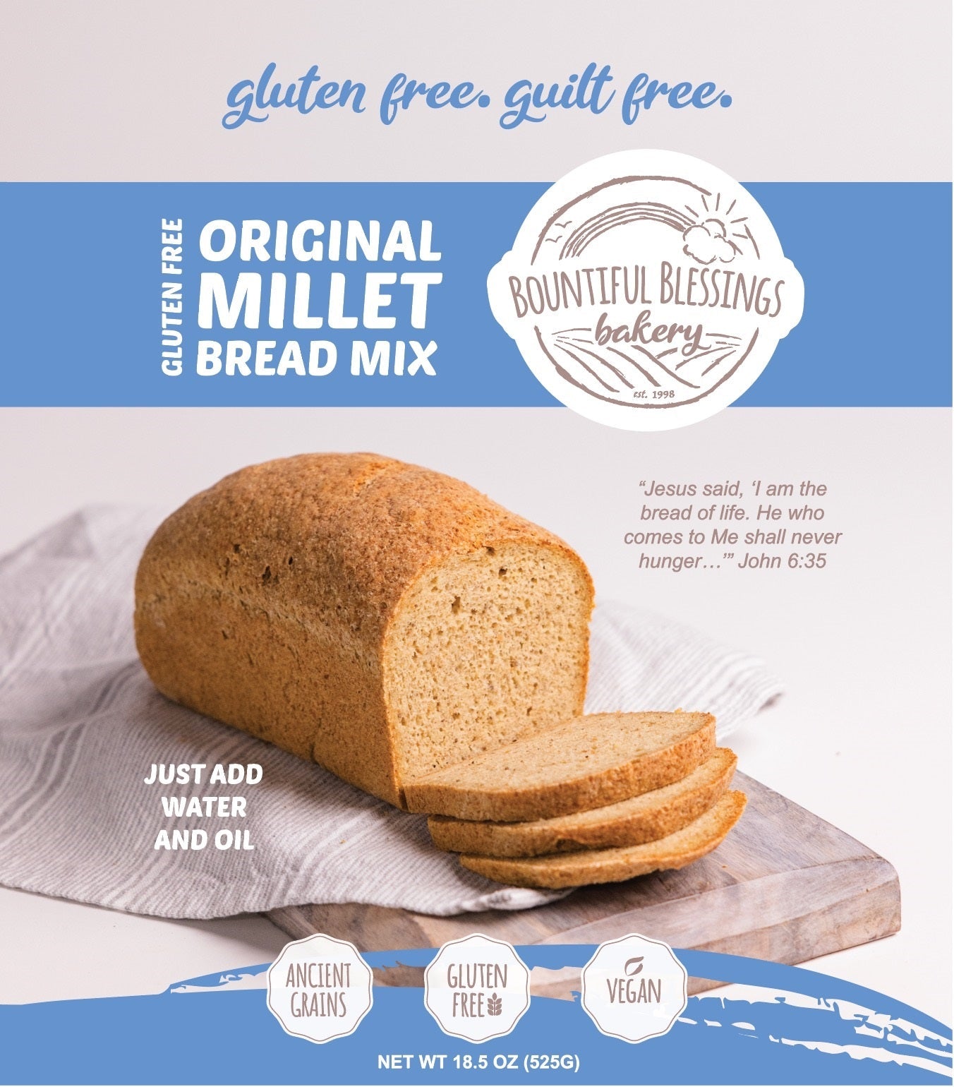 Gluten Free Bread Lovers Box (Pack of 4)